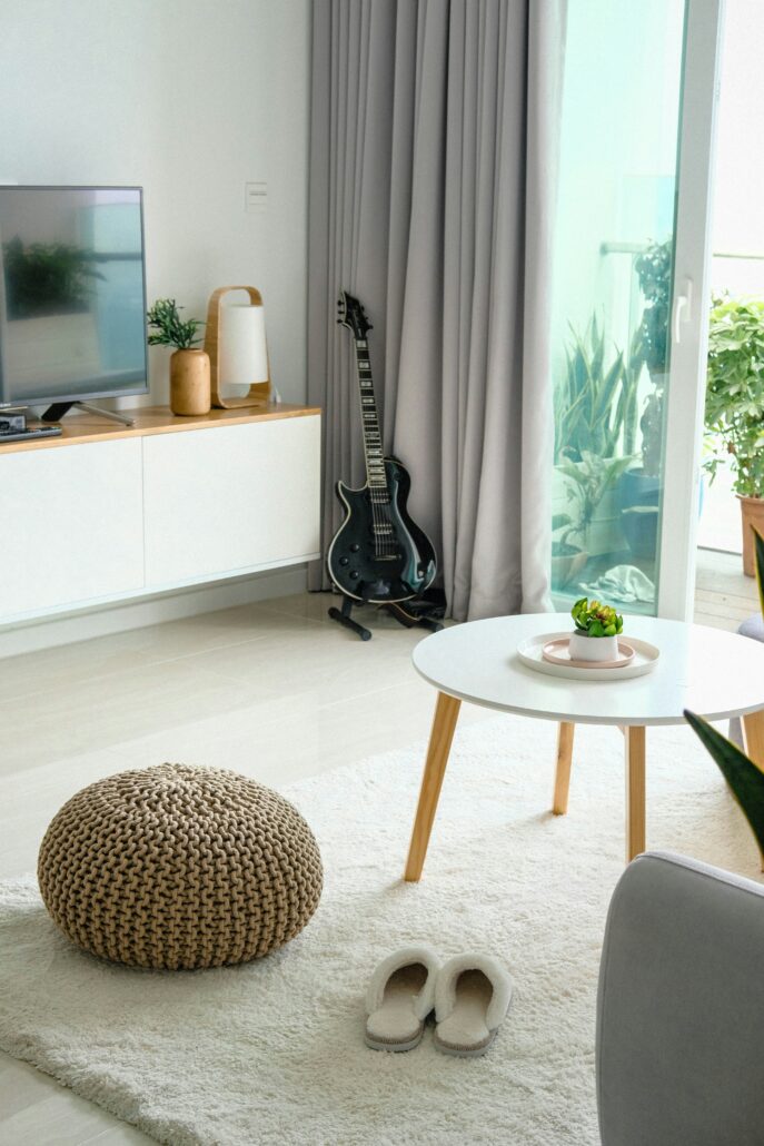 Gemütliches, helles Wohnzimmer